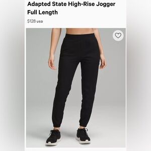 Lululemon Adapted State High-rise Jogger Women’s 10
